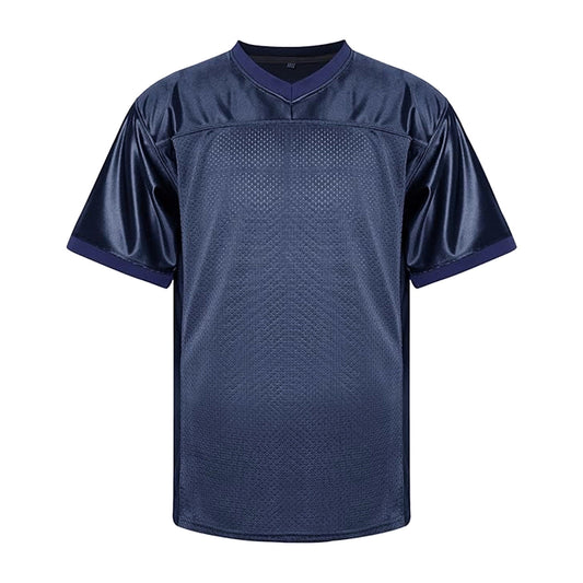 Men’s Casual Sports T-Shirt – Simple Short Sleeve Blue Top for Everyday Wear