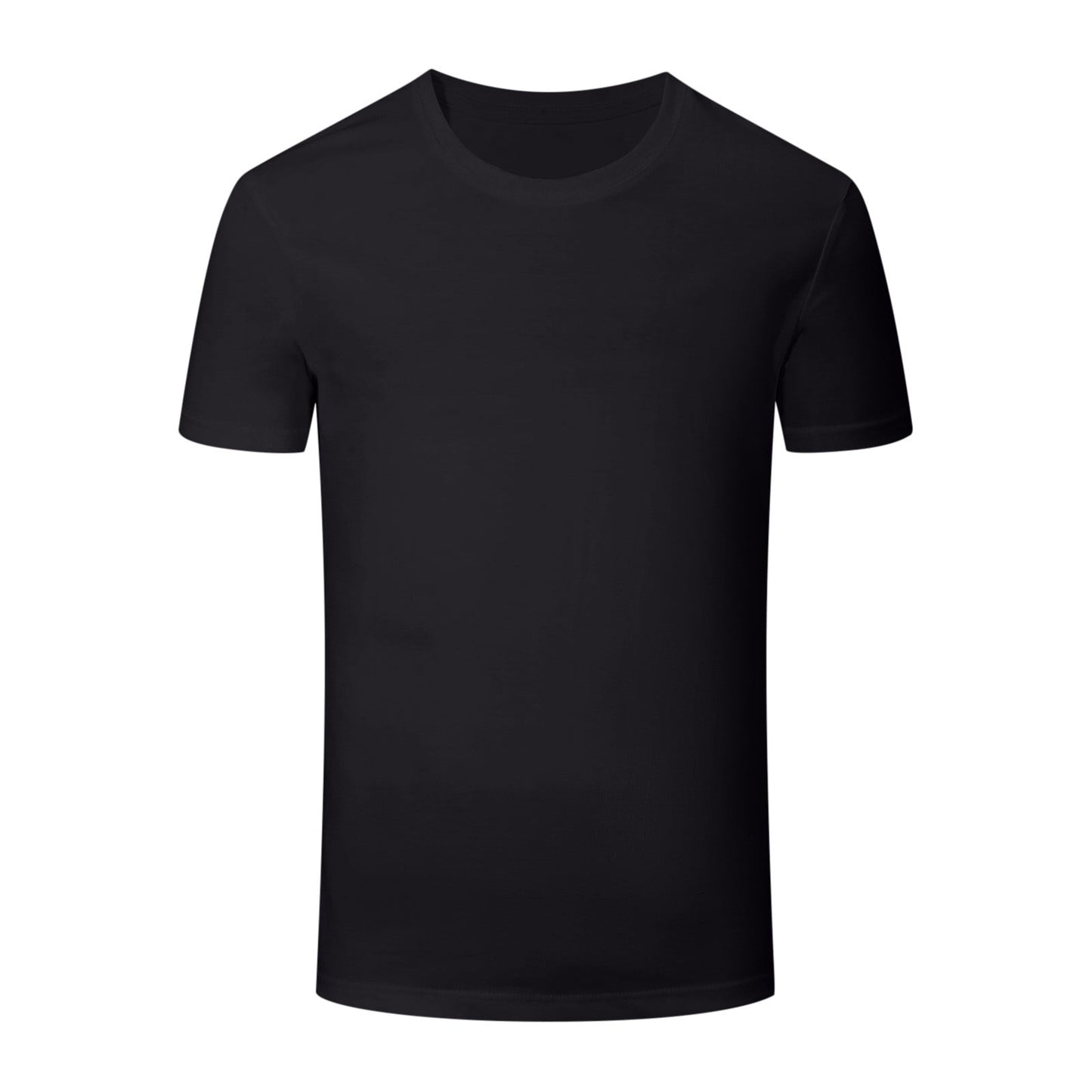 Men’s Performance Black T-Shirt – Short Sleeve Moisture-Wicking Athletic Top
