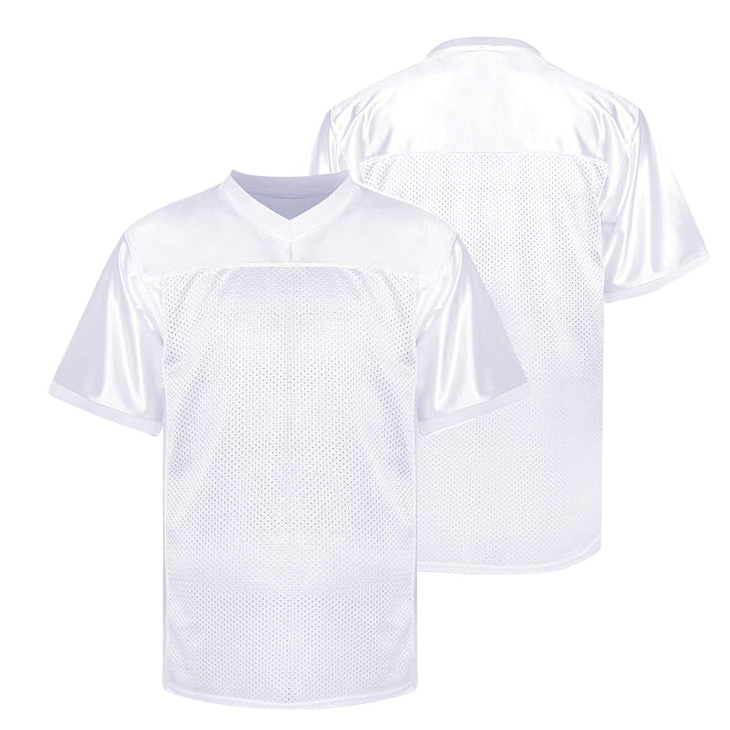 Men’s Casual Sports T-Shirt – Simple Short Sleeve White Top for Everyday Wear