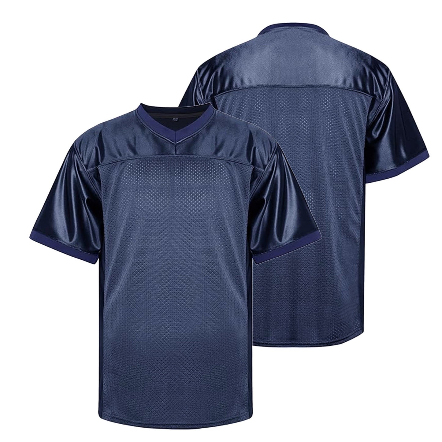 Men’s Casual Sports T-Shirt – Simple Short Sleeve Blue Top for Everyday Wear