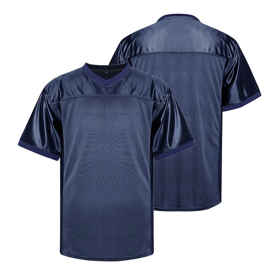 Men’s Casual Sports T-Shirt – Simple Short Sleeve Blue Top for Everyday Wear