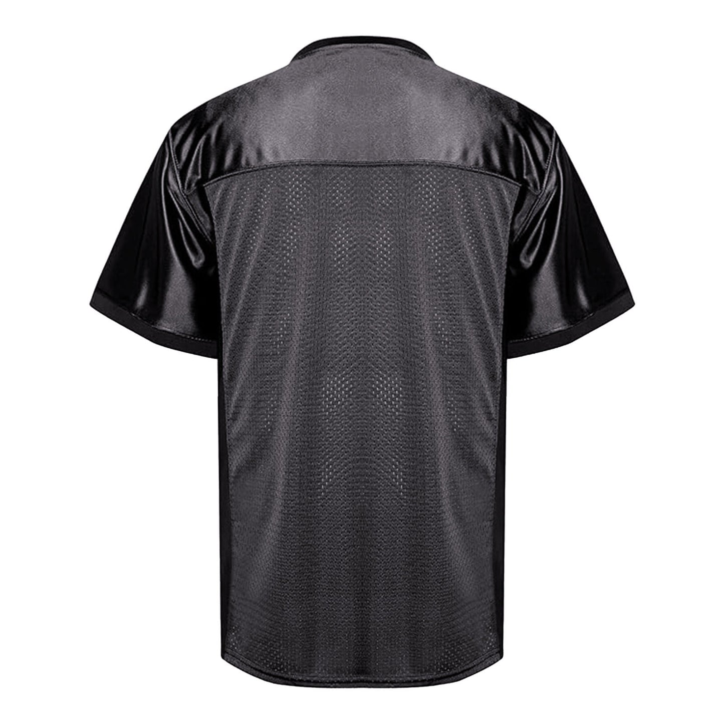 Men’s Casual Sports T-Shirt – Simple Short Sleeve Black Top for Everyday Wear
