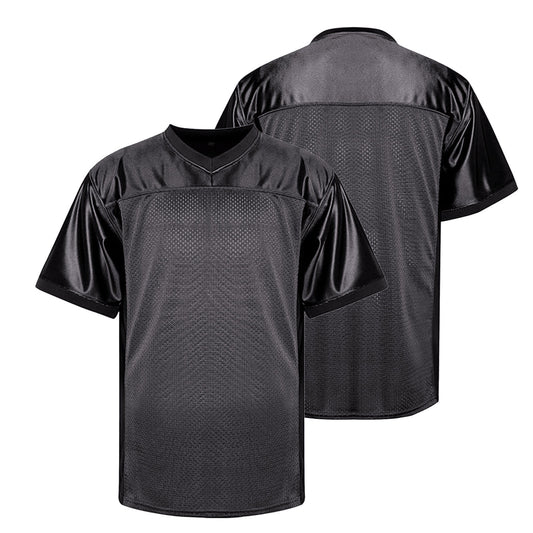 Men’s Casual Sports T-Shirt – Simple Short Sleeve Black Top for Everyday Wear