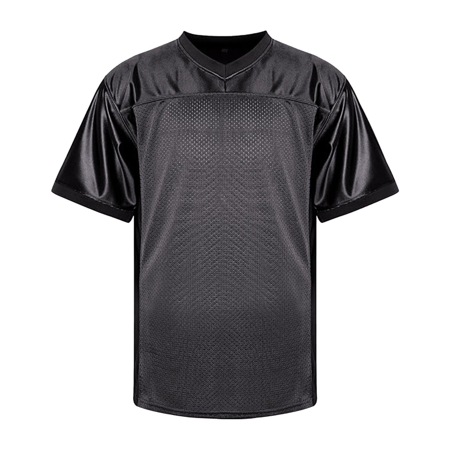 Men’s Casual Sports T-Shirt – Simple Short Sleeve Black Top for Everyday Wear